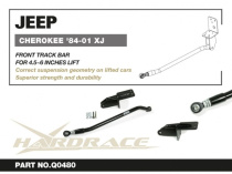 Jeep CHEROKEE 84-01 XJ Främre TRACK BAR V2 (LIFT 4.5~6'') (Pillowball+HARDEN RUBBER) - 2Delar/Set Hardrace